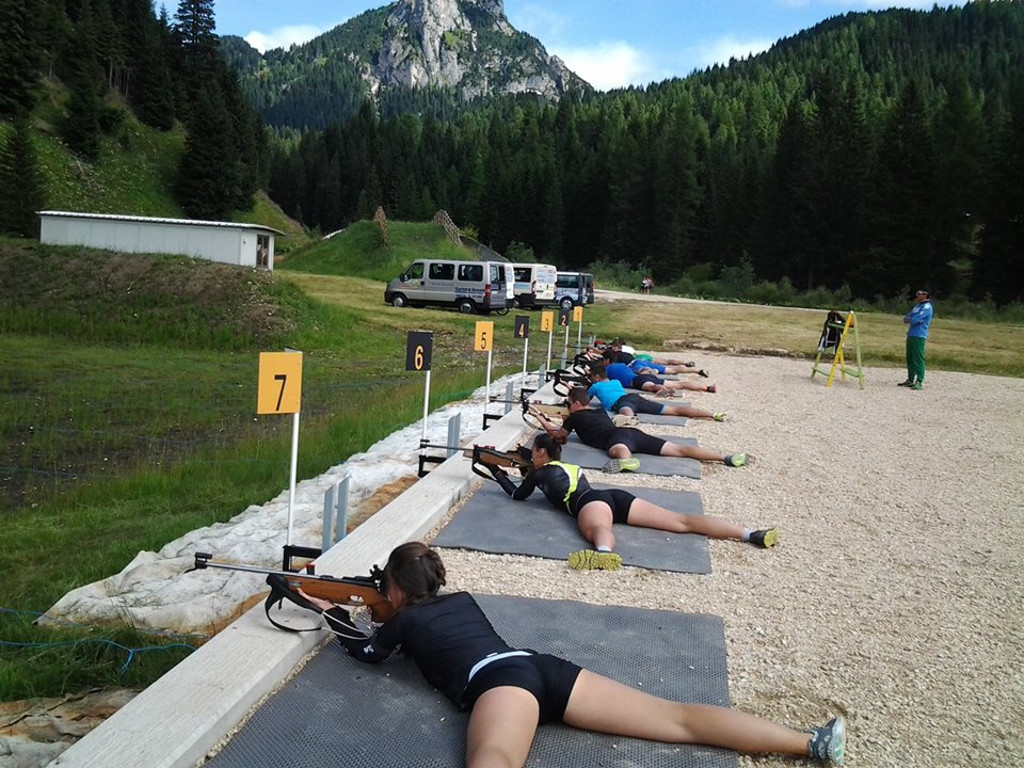 biathlon estivo zoldo palafavera caterina dall acqua